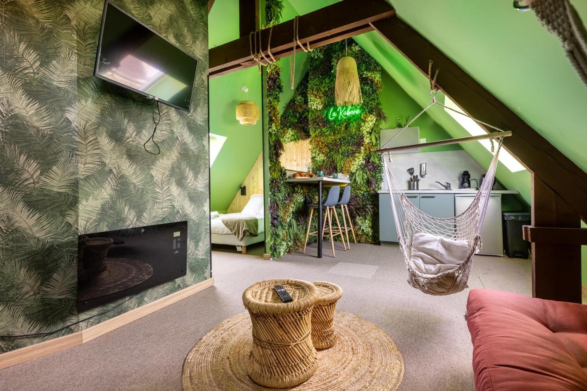 La Kabane , Appartement Proche Centre Et Plage Avec Experience Decoration Jungle Unique Le Portel Extérieur photo